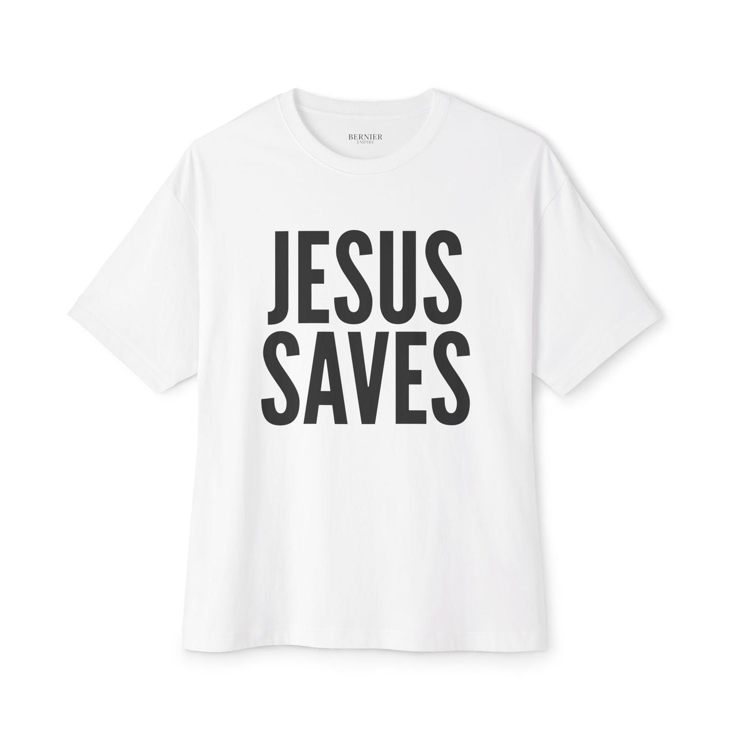 Jesus Saves - Oversized Boxy Tee