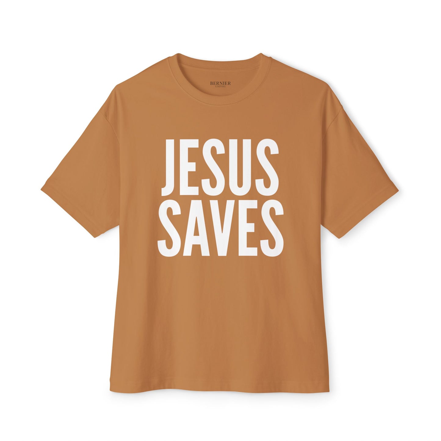 Jesus Saves - Oversized Boxy Tee