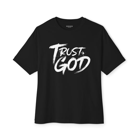 Trust God - Oversized Boxy Tee