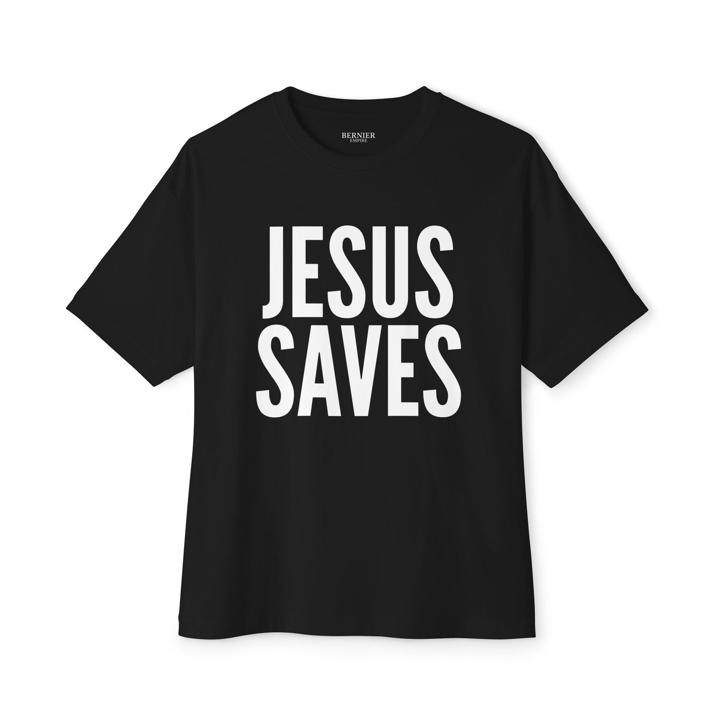 Jesus Saves - Oversized Boxy Tee